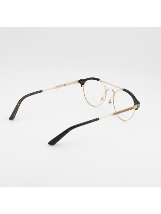 Gucci GG0289O 001 Eyeglasses Black/Gold 51mm Square Frame main image 5